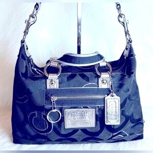 Coach Poppy Shoulder Satchel Bag